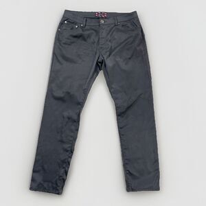 Men’s Monarchy Jeans Gray Shiny/Coated Sz 36 From 2016 Grunge